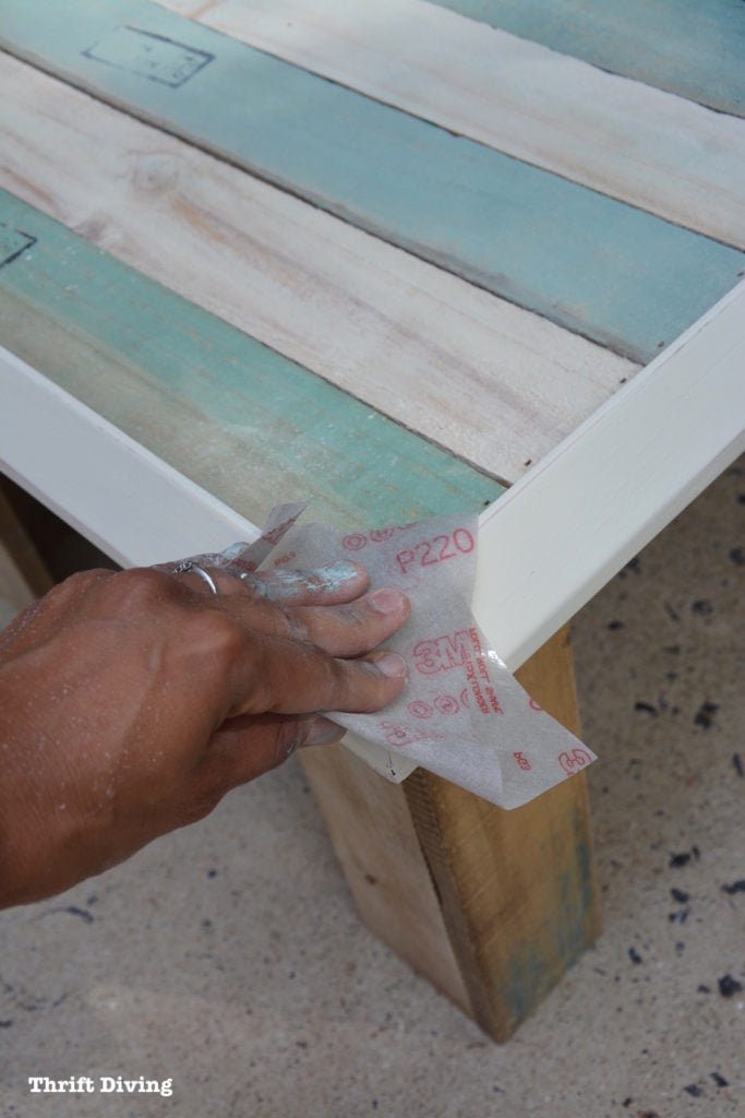 How to Upcycle a Picture Frame and Pallets_5029