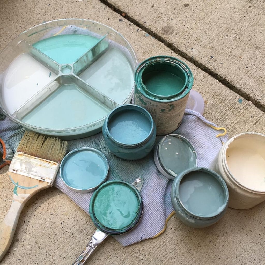Shades of turquoise