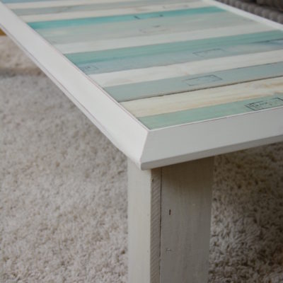 Upcycle a Picture Frame and Pallets Into a DIY Coffee Table