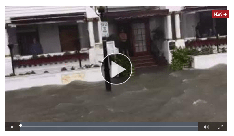 Hurricane Matthew in St. Augustine