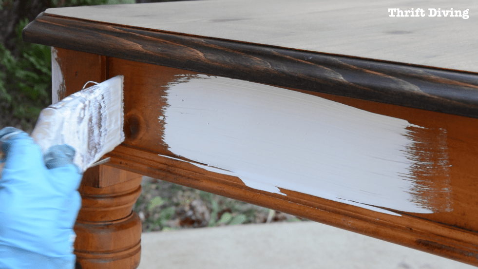 DIY Desk Makeover with Beyond Paint - Thrift Diving