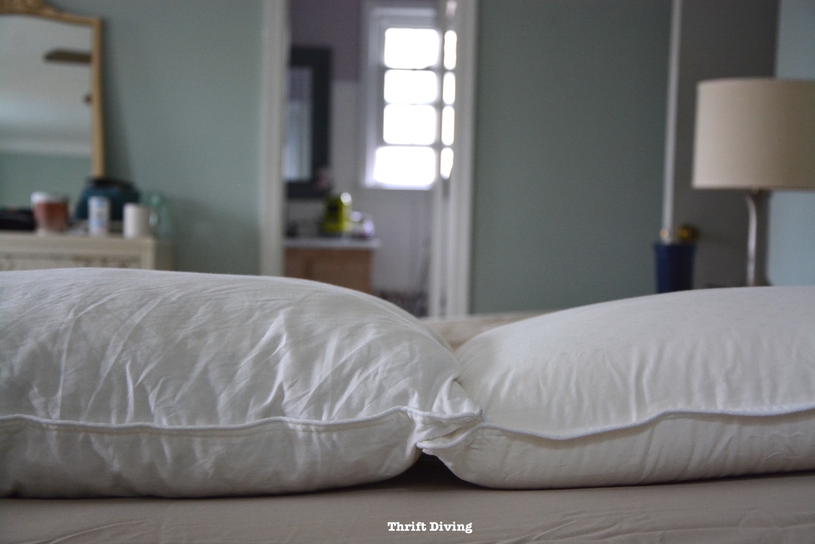 Are Brentwood pillows worth it? A Brentwood Home pillows review - Helena vs Carmel pillow. - Thrift Diving