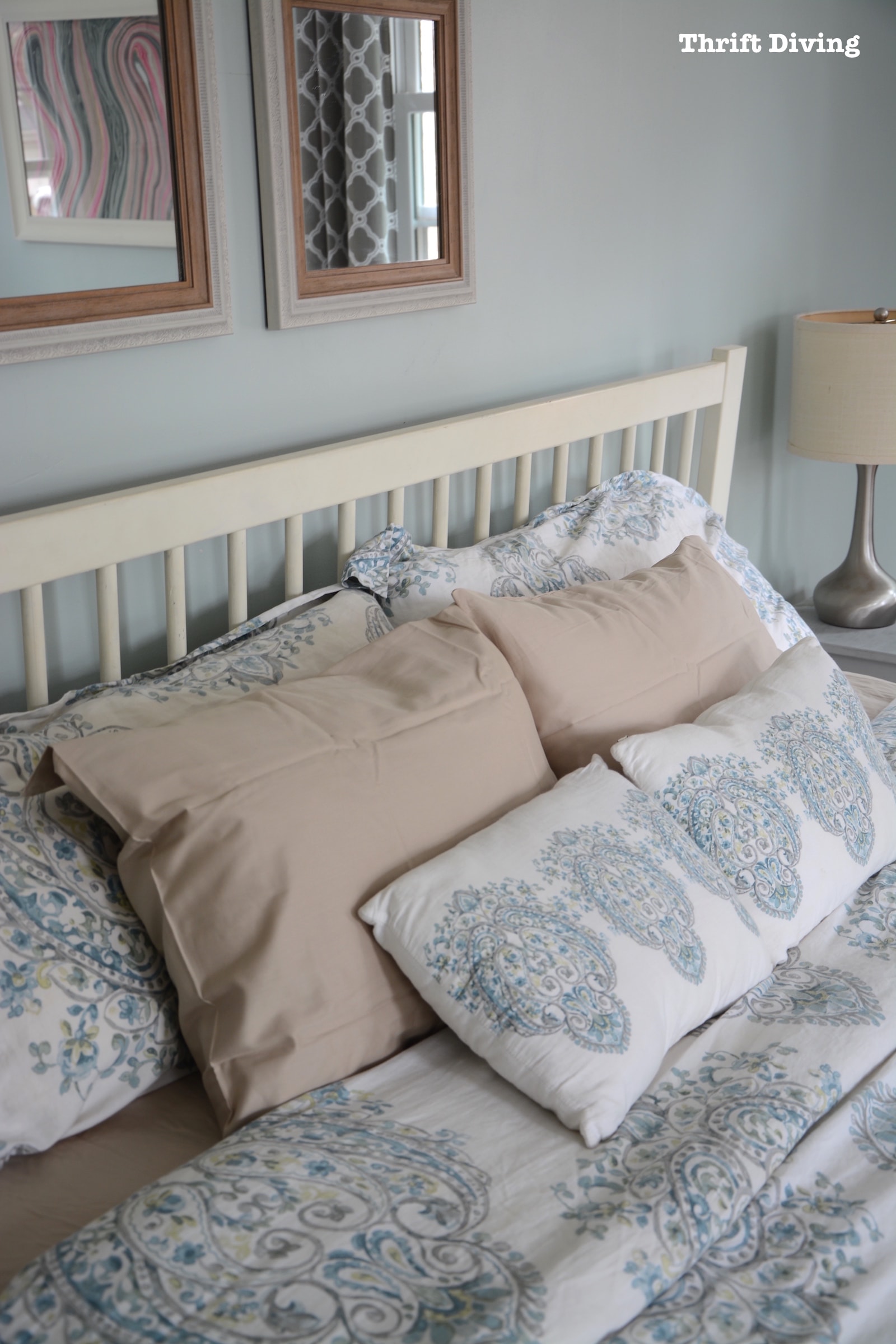 Are Brentwood pillows worth it? A Brentwood Home pillows review. - AFTER - Thrift Diving