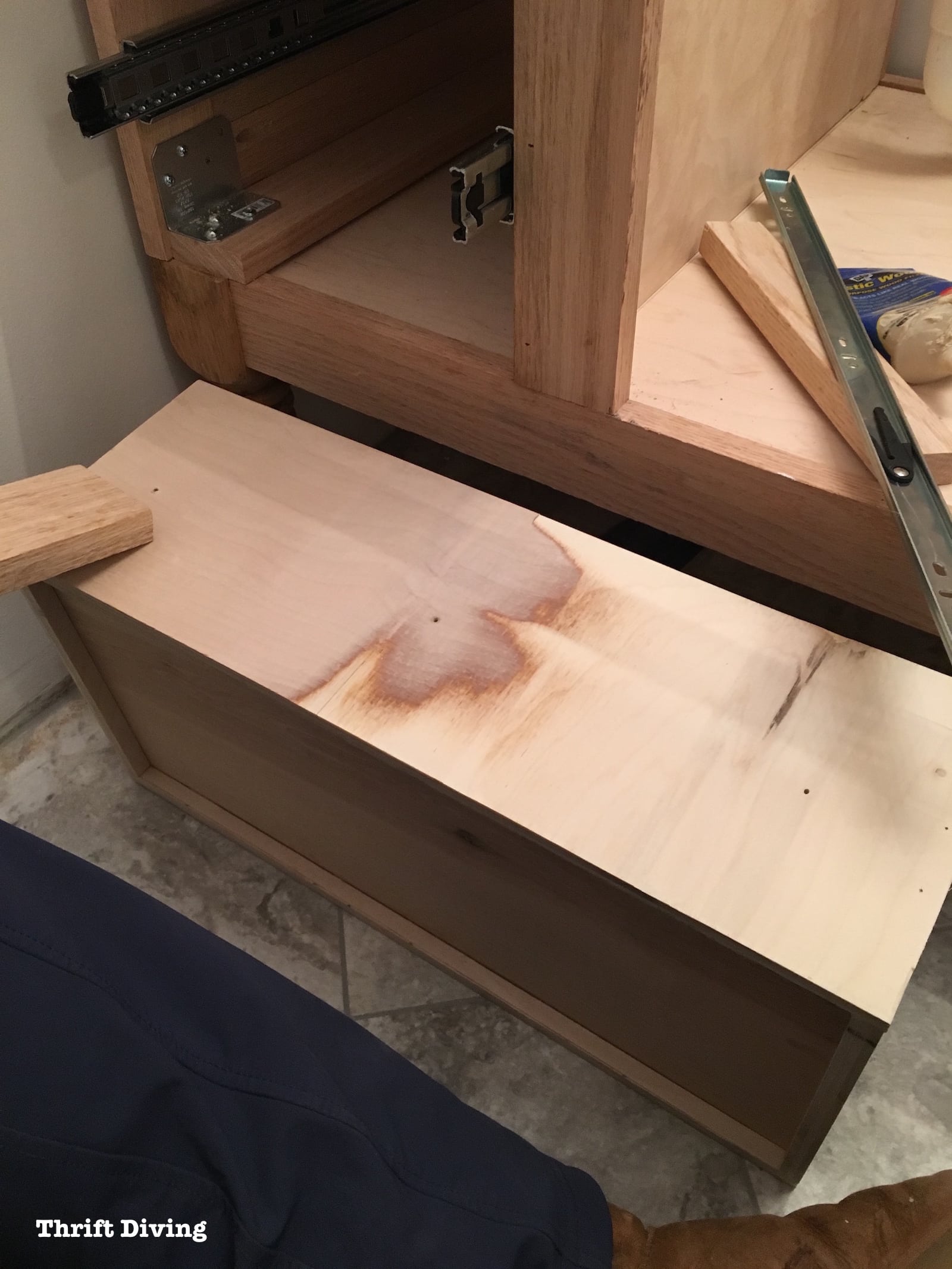 Build a DIY Bathroom Vanity - Part 4 - Making the Drawers