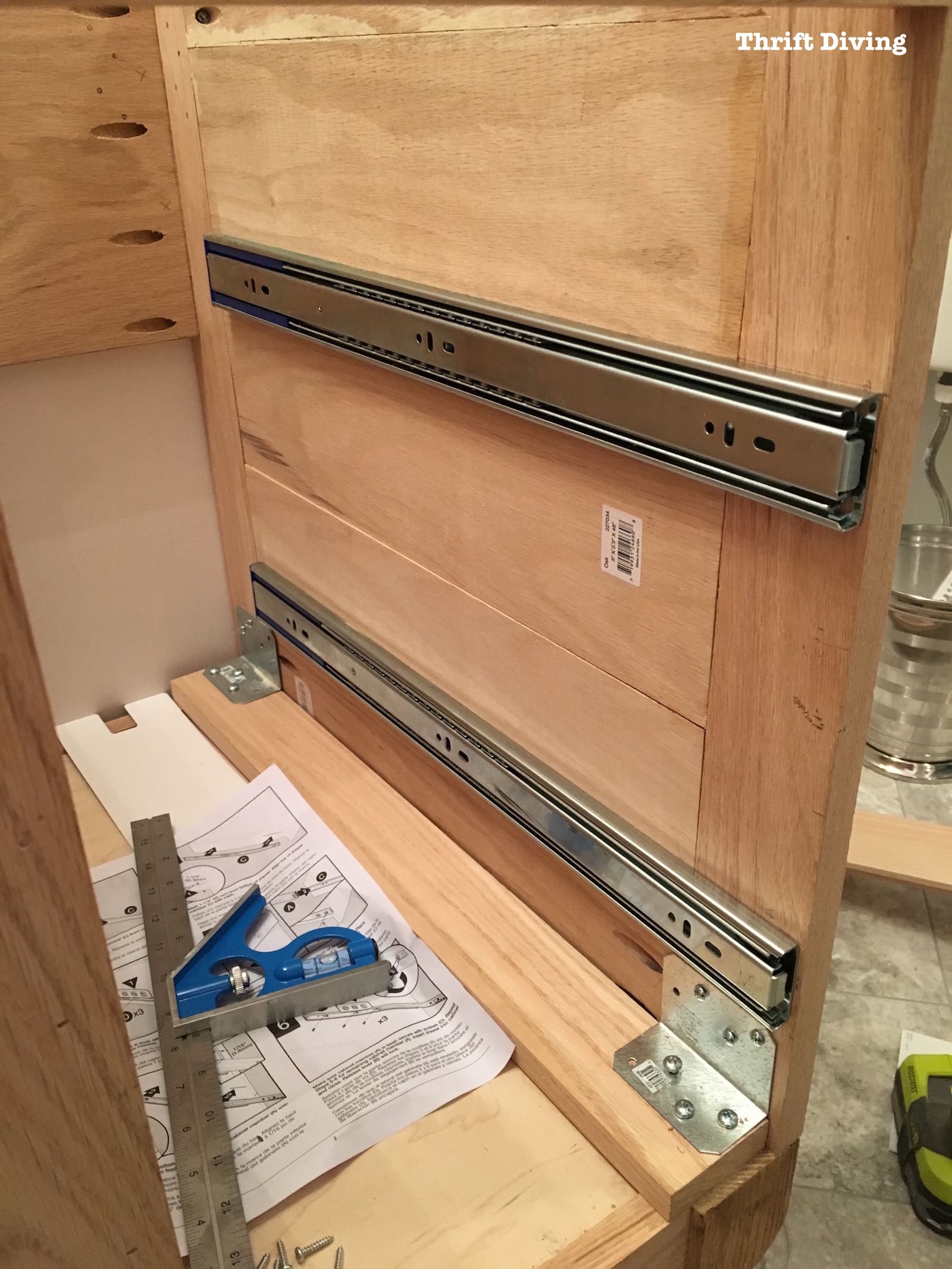 Build A Diy Bathroom Vanity Part 4 Making The Drawers