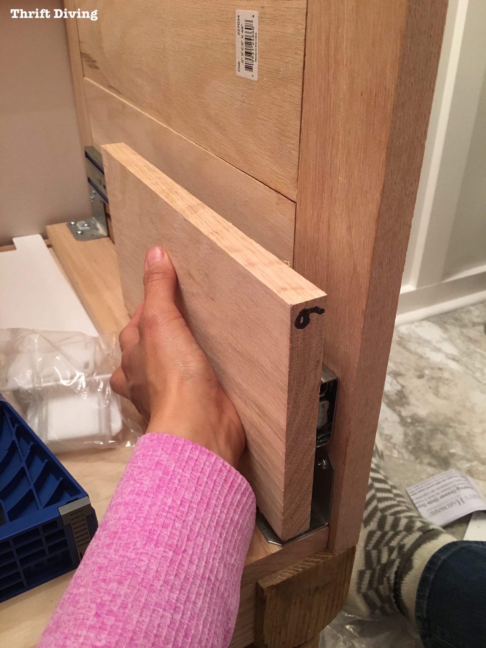 Build a DIY Bathroom Vanity - Part 4 - Making the Drawers