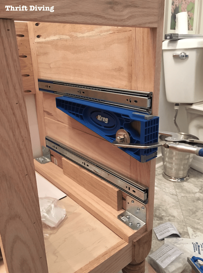 Build a DIY Bathroom Vanity - Part 4 - Making the Drawers