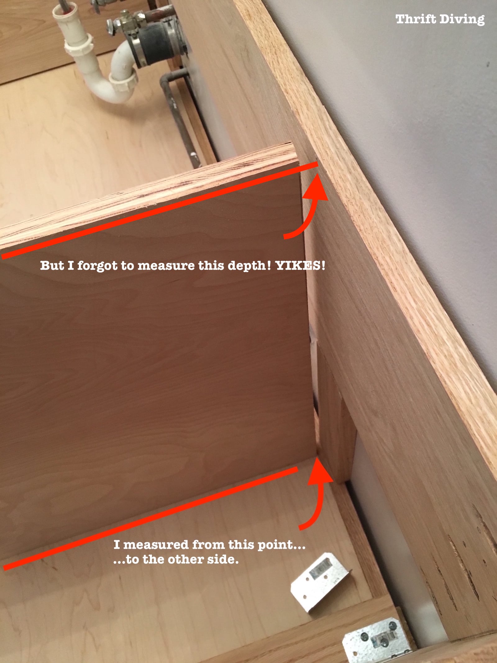 How do I remove a bathroom divider?