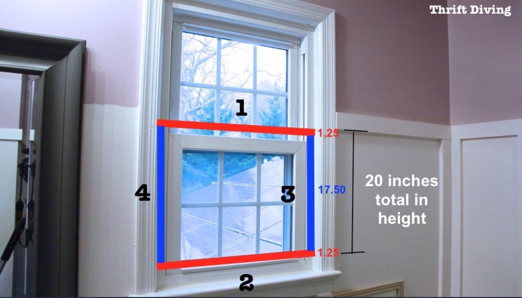 How to make a DIY privacy window screen - Add the thickness of the boards to figure the height of the privacy screen. - Thrift Diving
