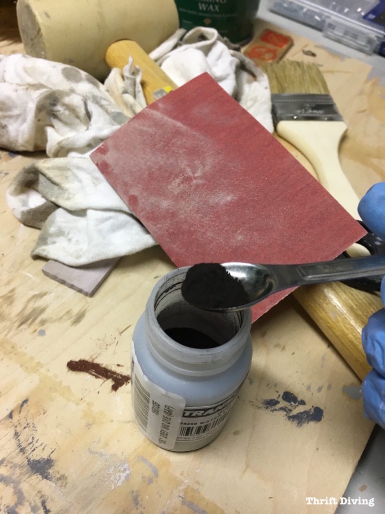 How to Dye Wood And Use Lime Wax to Finish Oak Highlight the Grain