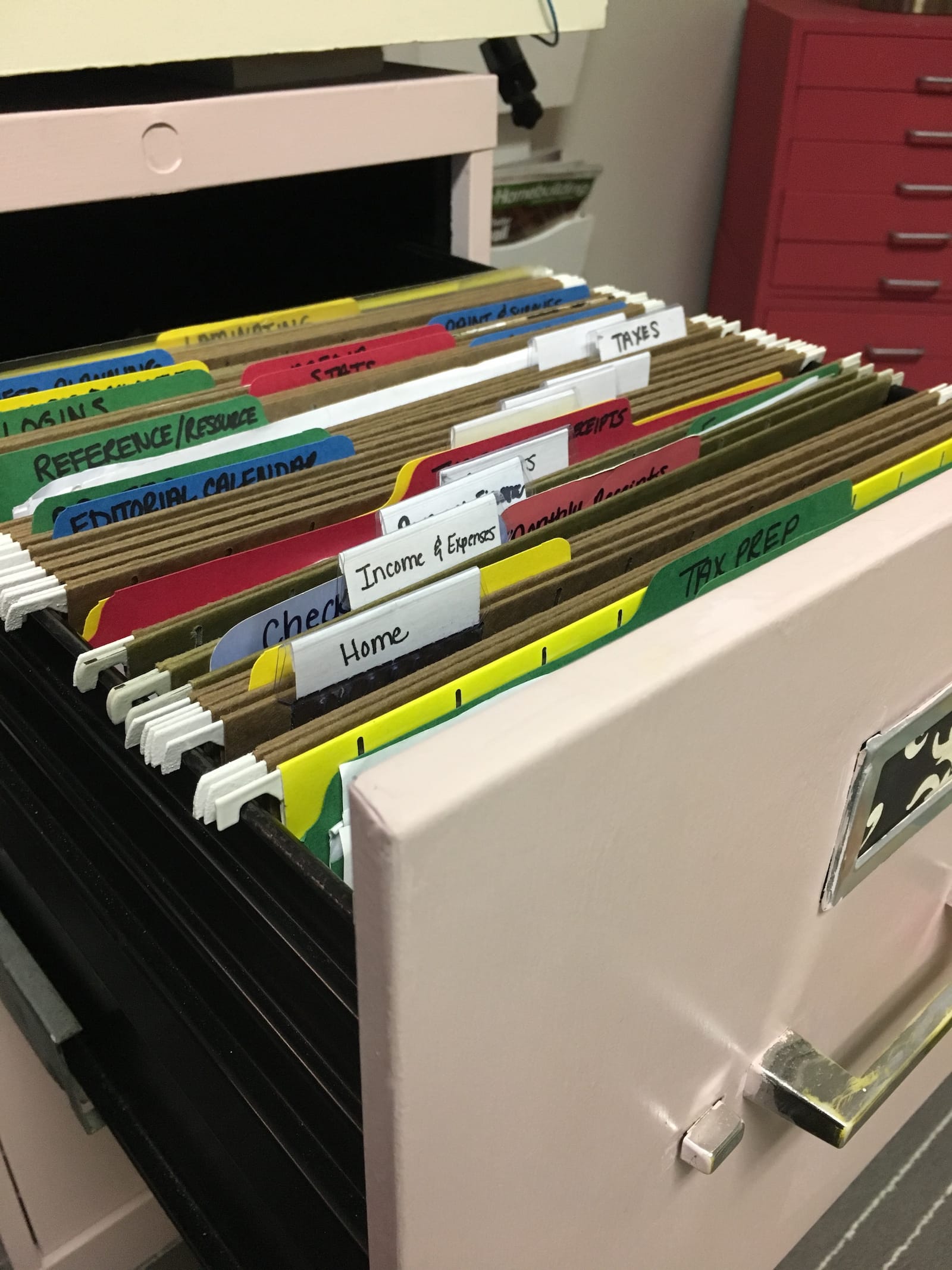 Refresh Your Desk - Organize your files so that there is a place for every piece of paper