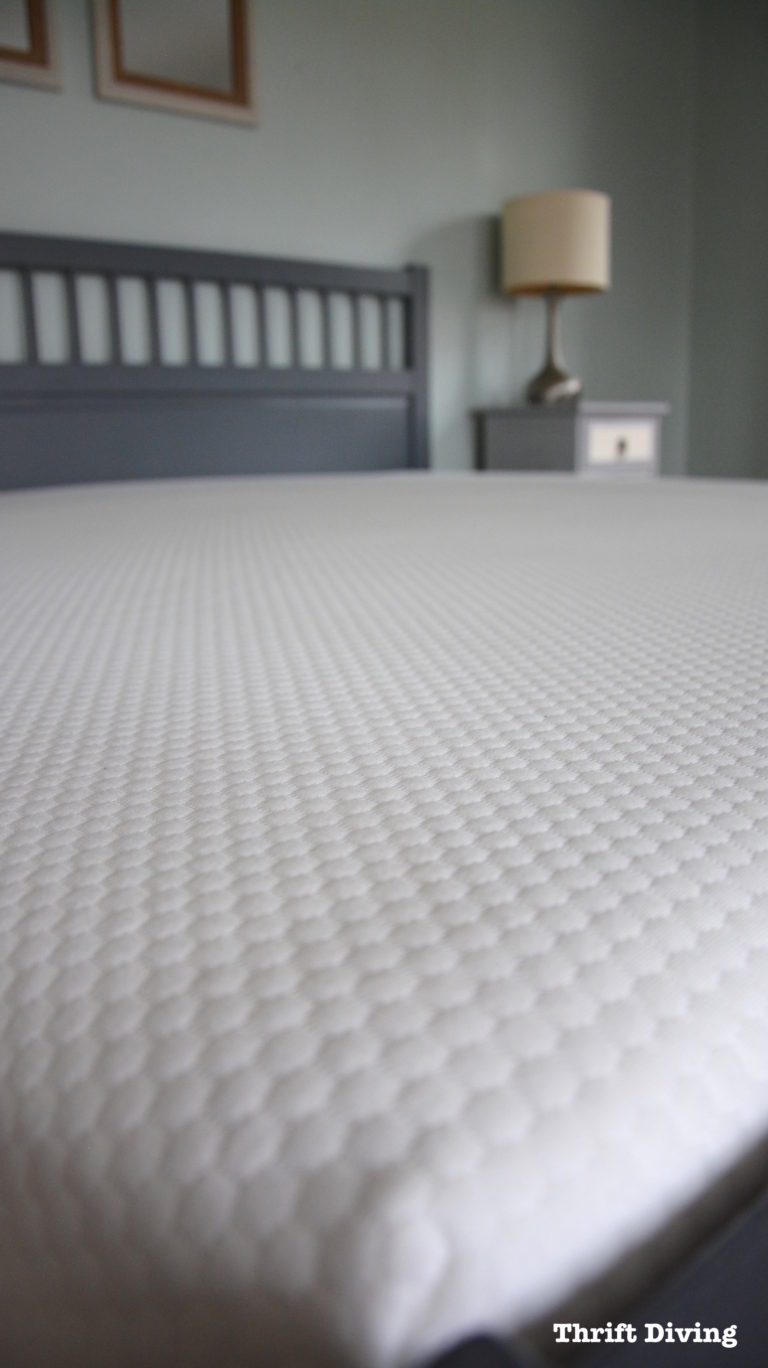 An Honest Lull Mattress Review and a Painted IKEA Bed Makeover