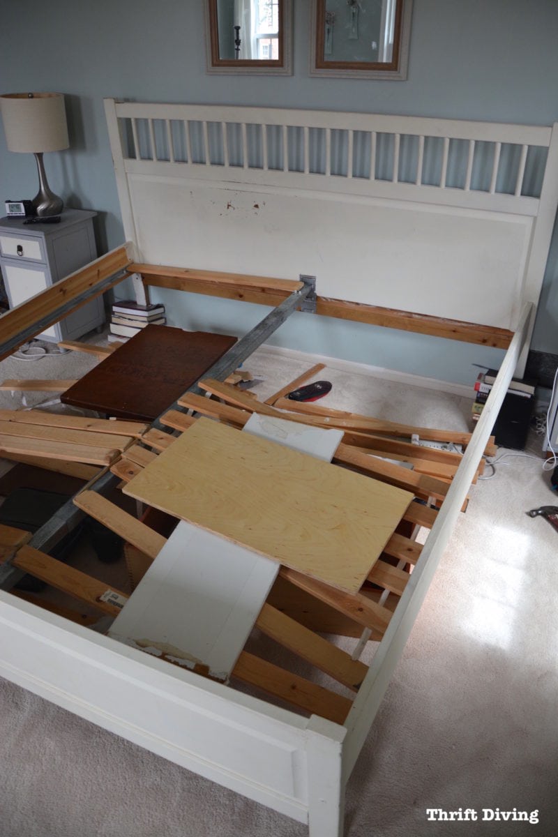 An Honest Lull Mattress Review and a Painted IKEA Bed Makeover