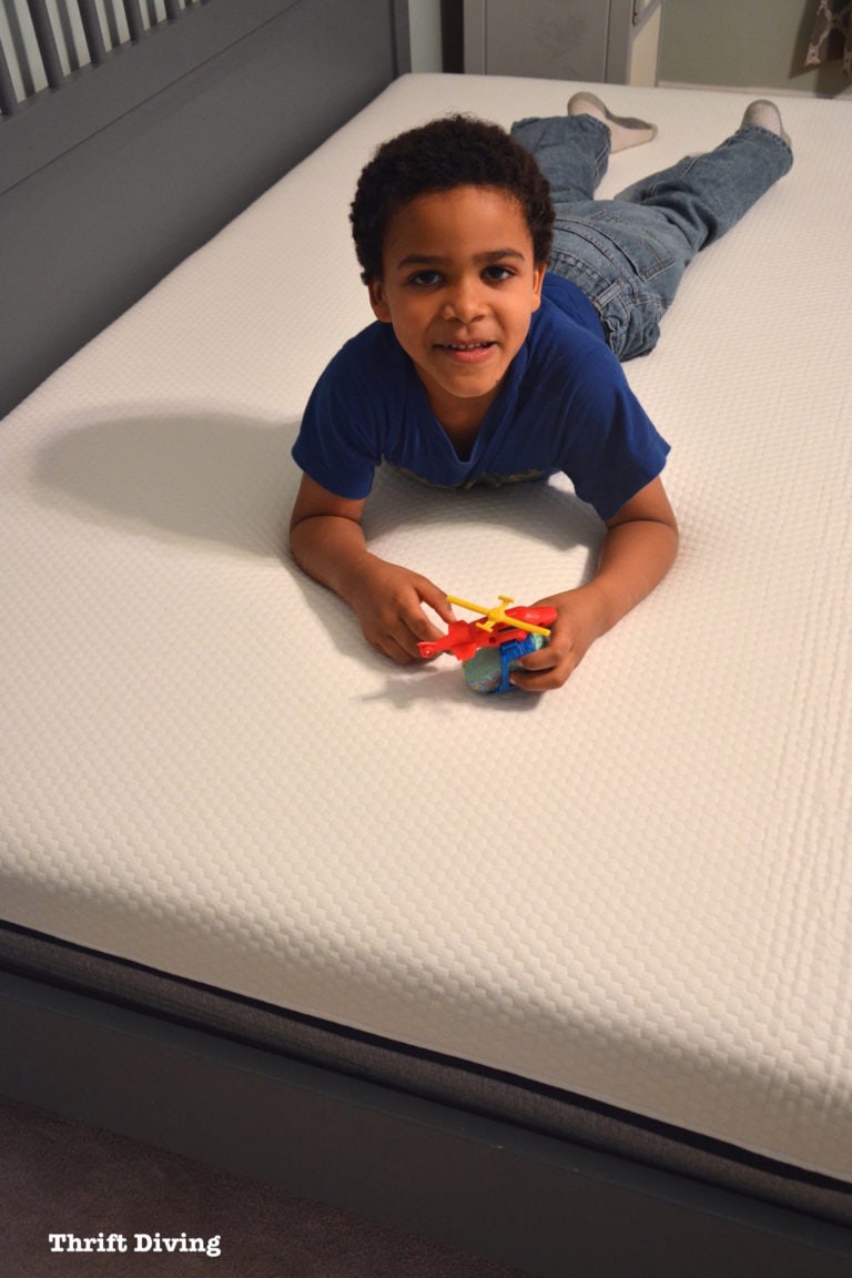 An Honest Lull Mattress Review and a Painted IKEA Bed Makeover