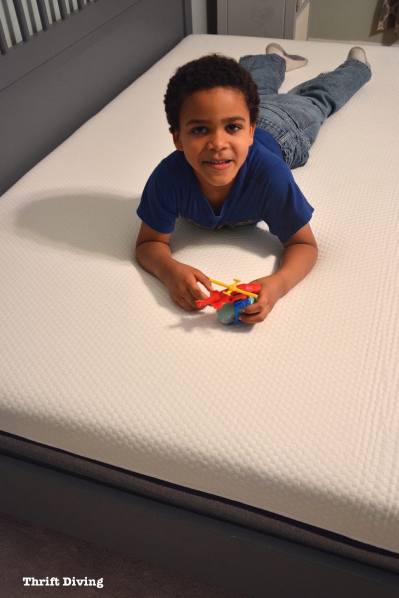 An Honest Lull Mattress Review and a Painted IKEA Bed Makeover