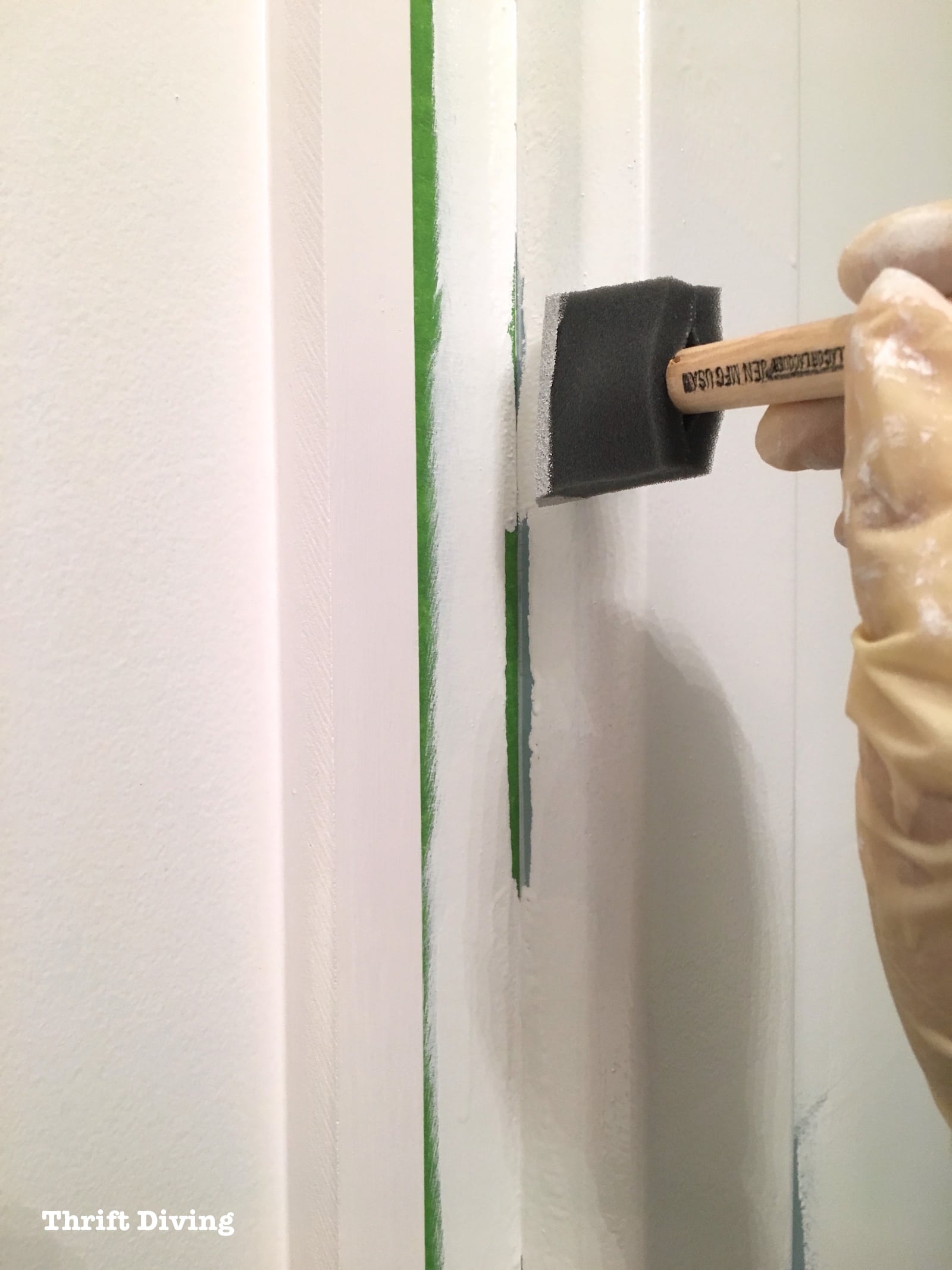 Shower-and-tub-refinishing-how-to-paint-a-shower-tub - Thrift Diving Blog - 1812