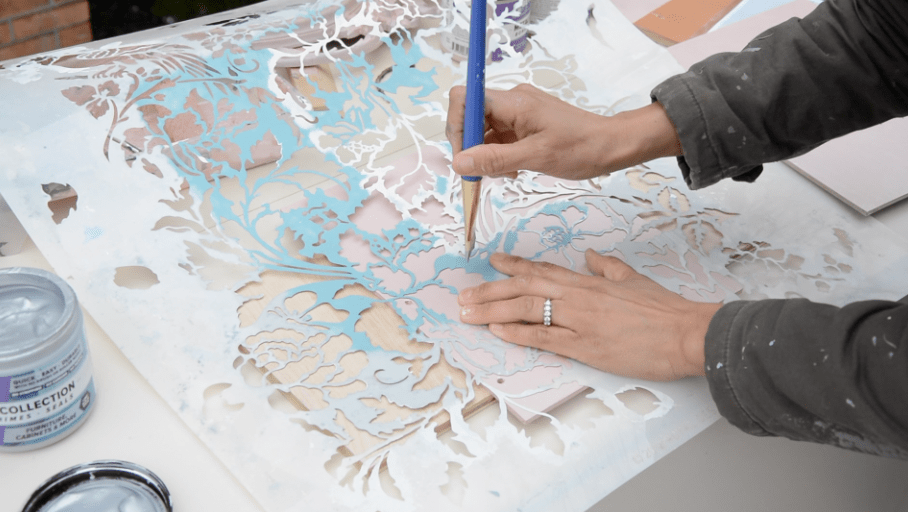 Where to Buy Stencils for Furniture and Walls (5 Best Resources!)