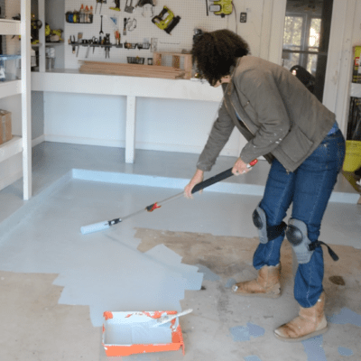 How to Paint Garage Floors With 1-Part Epoxy Paint