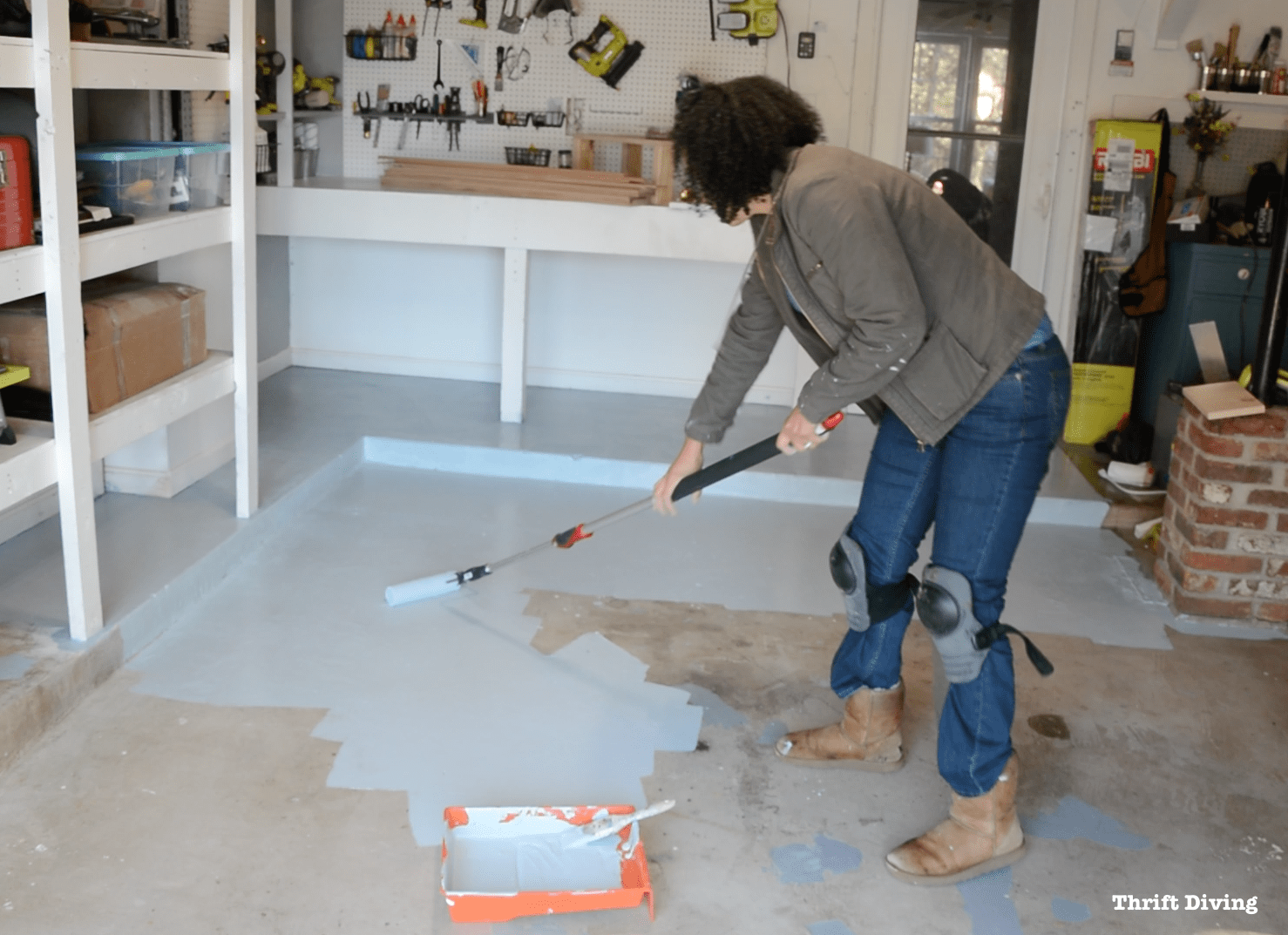 How to Paint Garage Floors With 1Part Epoxy Paint