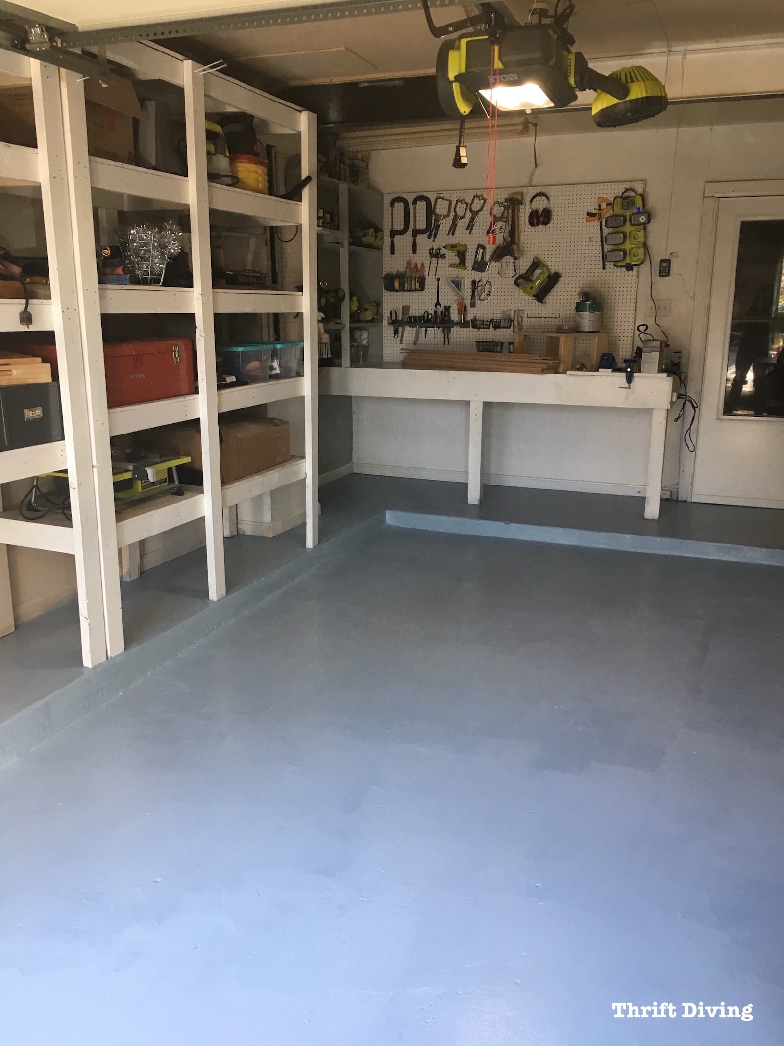 How-to-paint-clean-epoxy-garage-floor - Thrift Diving - 3384