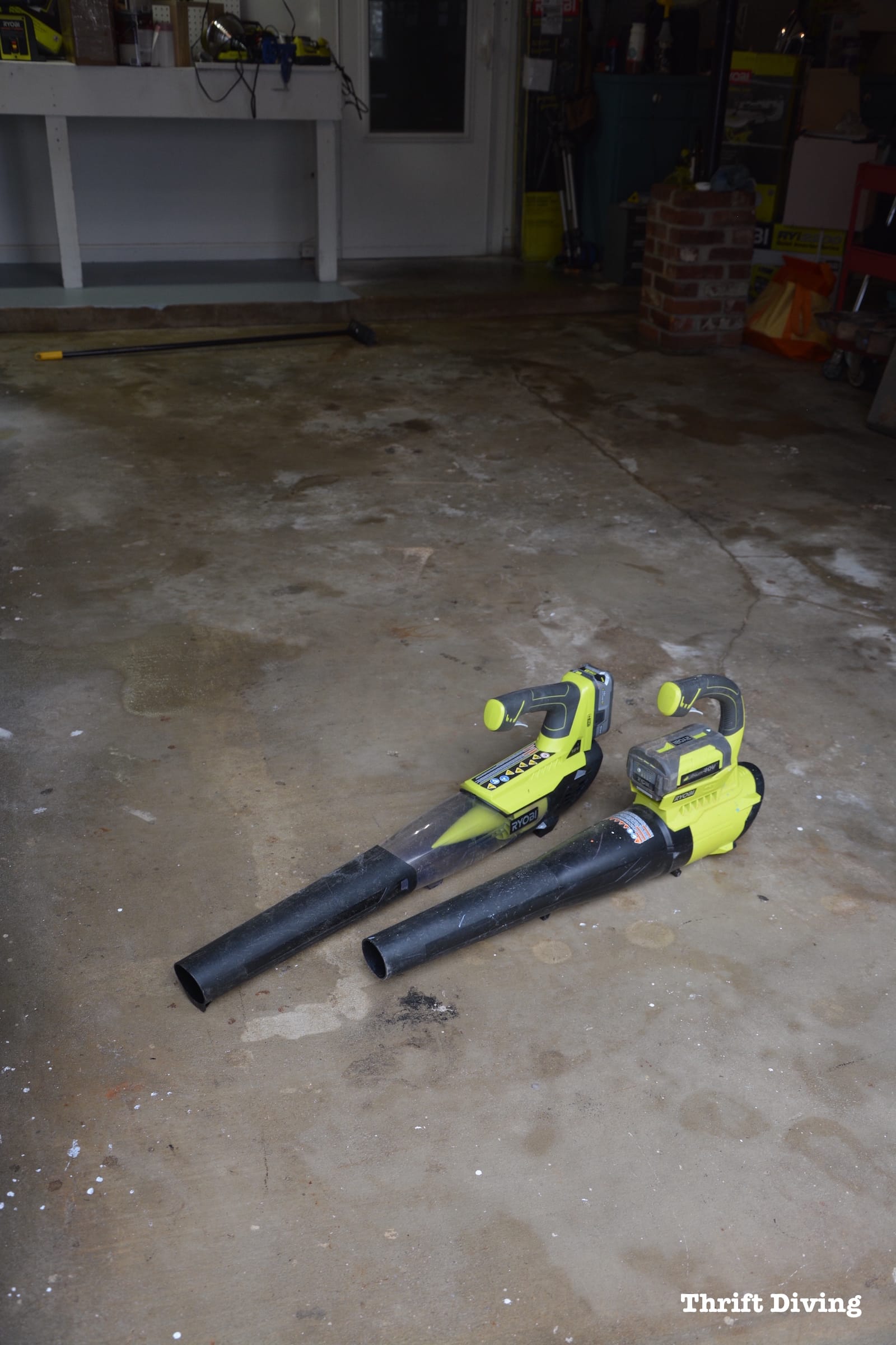 How-to-paint-clean-epoxy-garage-floor - Thrift Diving - 7855