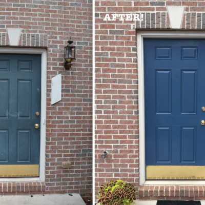 Adding Curb Appeal to a Rental Property With Paint, Flowers, and Pressure Washing
