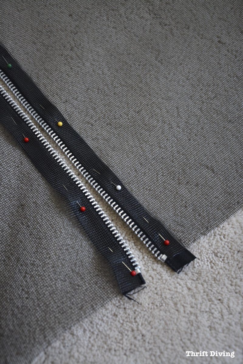 How to Make Your Own Garage Door Screen With a Zipper