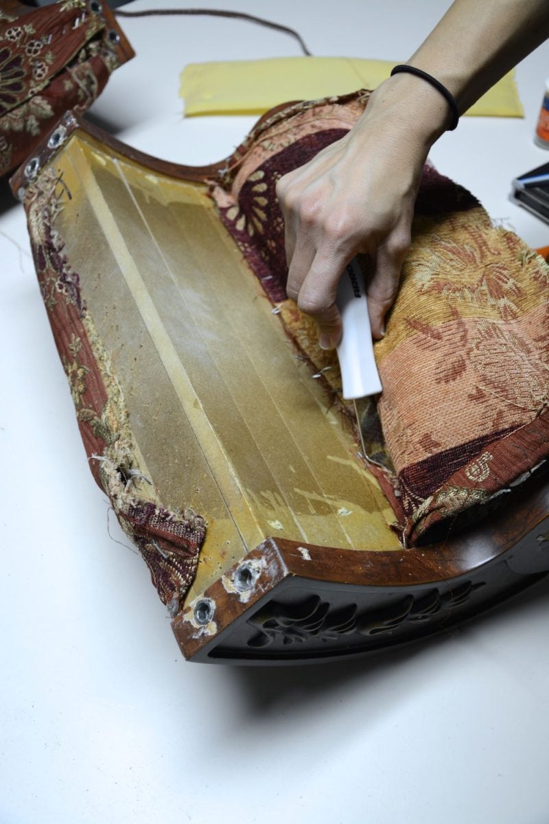 How to Reupholster a Bench Upholstery Makeover