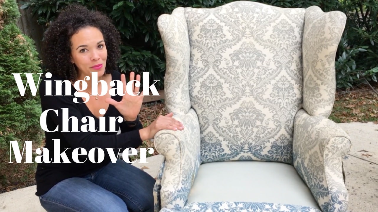 How to Reupholster a Wingback Chair: Step-by-Step Video Tutorials!