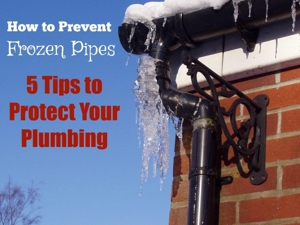 How to prevent frozen pipes: 5 tips to protect your plumbing - Thrift Diving