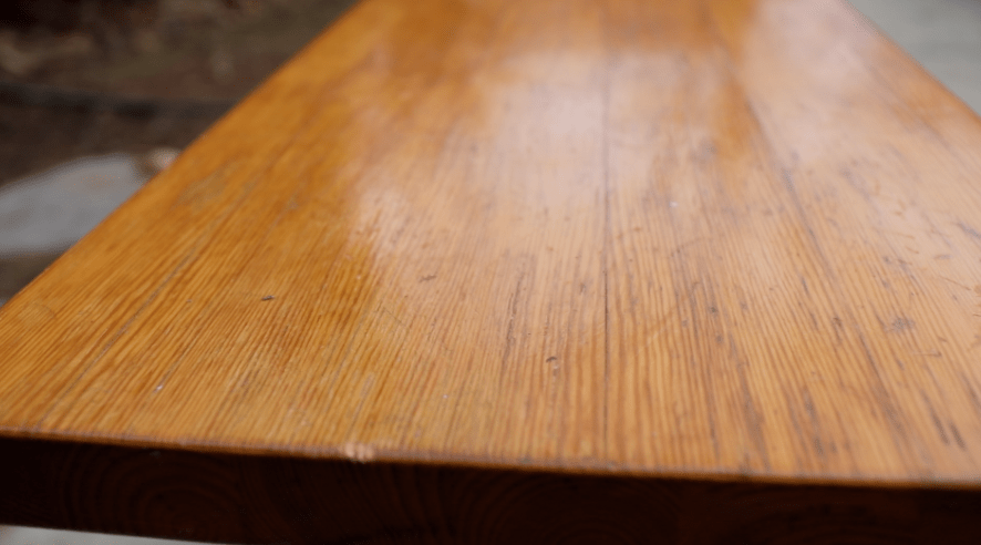 Dining Room Bench Makeover Using Beyond Paint - 1980's bench needs to be stripped. - Thrift Diving 