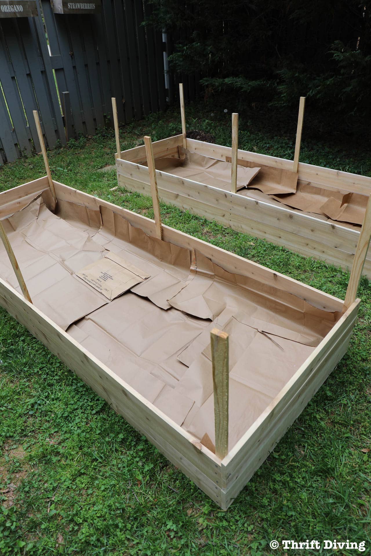How To Build A Diy Raised Garden Bed, What Do You Line A Raised Garden Bed With