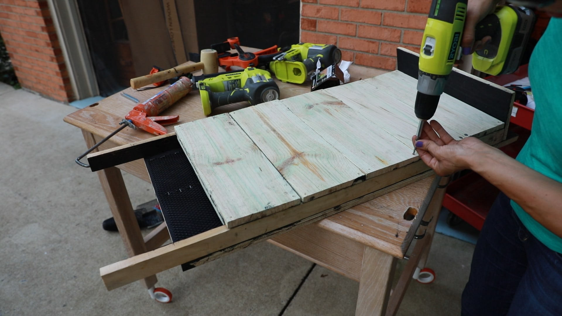 How to Build a Bat House - Drill pilot holes into the cedar before drilling. - Thrift Diving