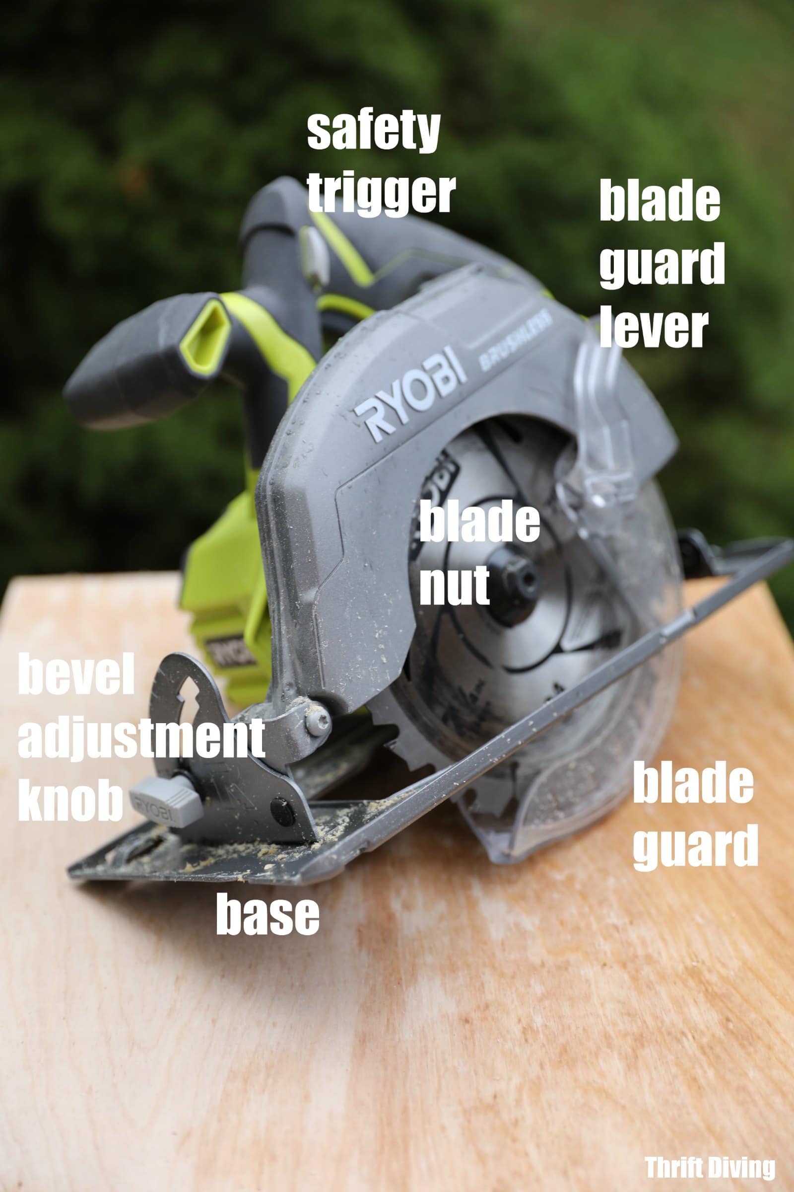 Ryobi circular saw assembly sale