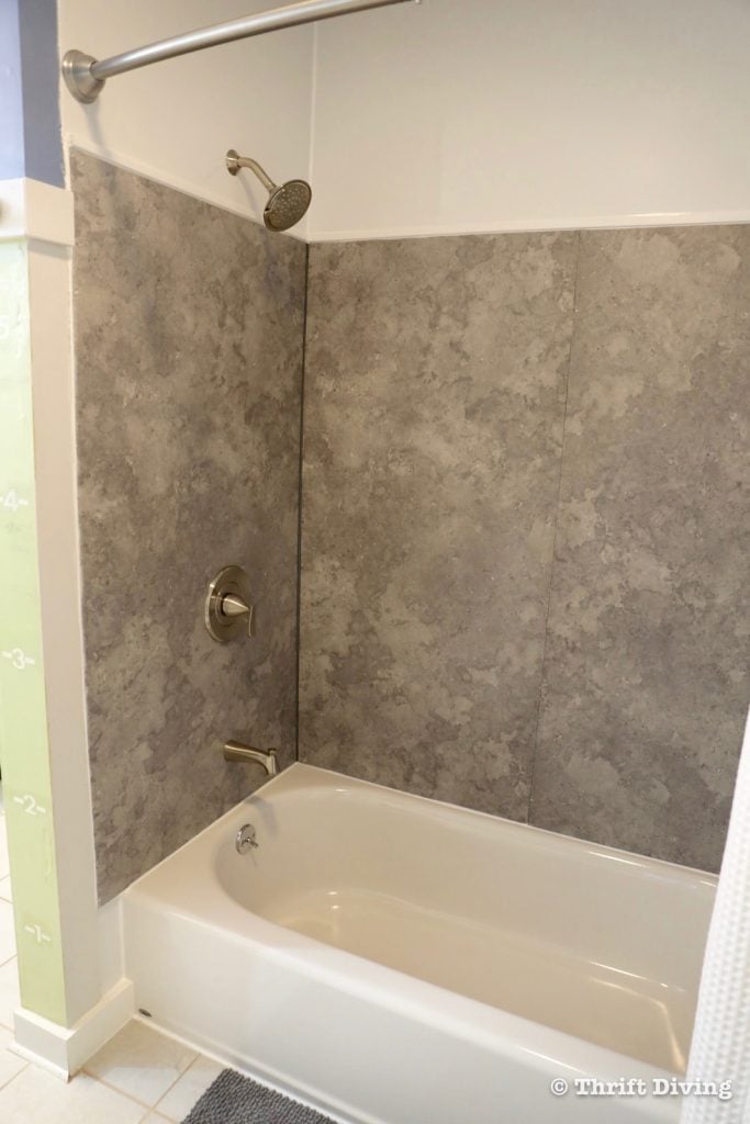 BEFORE & AFTER Replacing My Fiberglass Bathtub Thrift Diving Blog