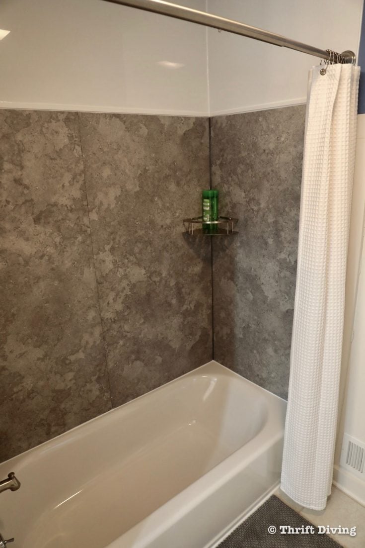 BEFORE & AFTER Replacing My Fiberglass Bathtub Thrift Diving Blog