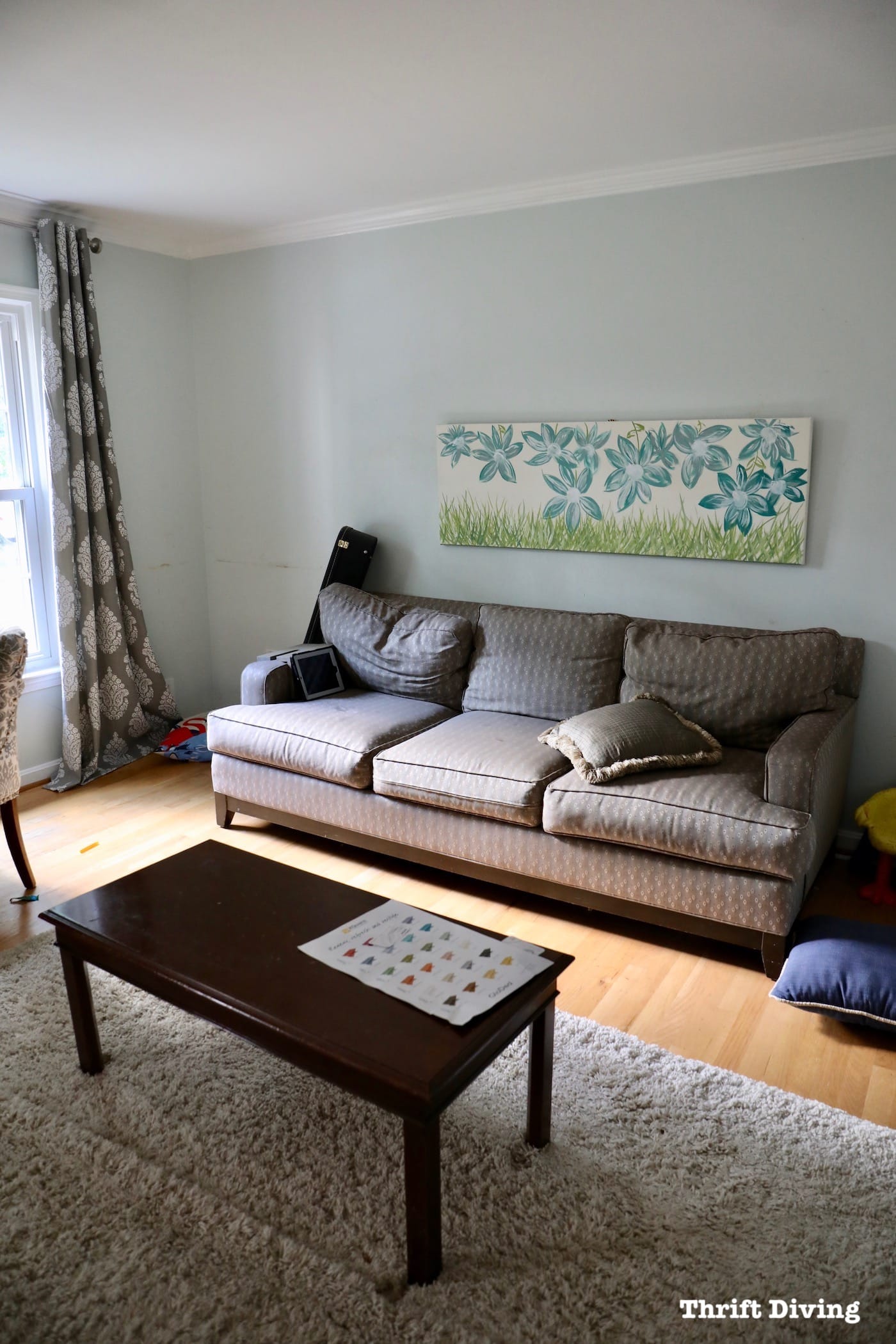 Formal Living Room Before And After Thrift Diving Blog