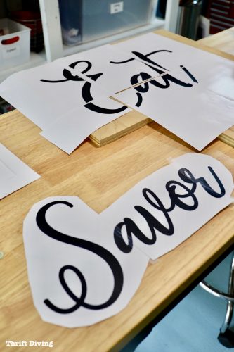 Wooden Kitchen Signs: They're Easier to Make Than You Realize