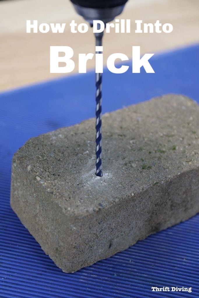 How To Drill Into Concrete, Brick, And Stone: DIY Tutorial For Newbies!