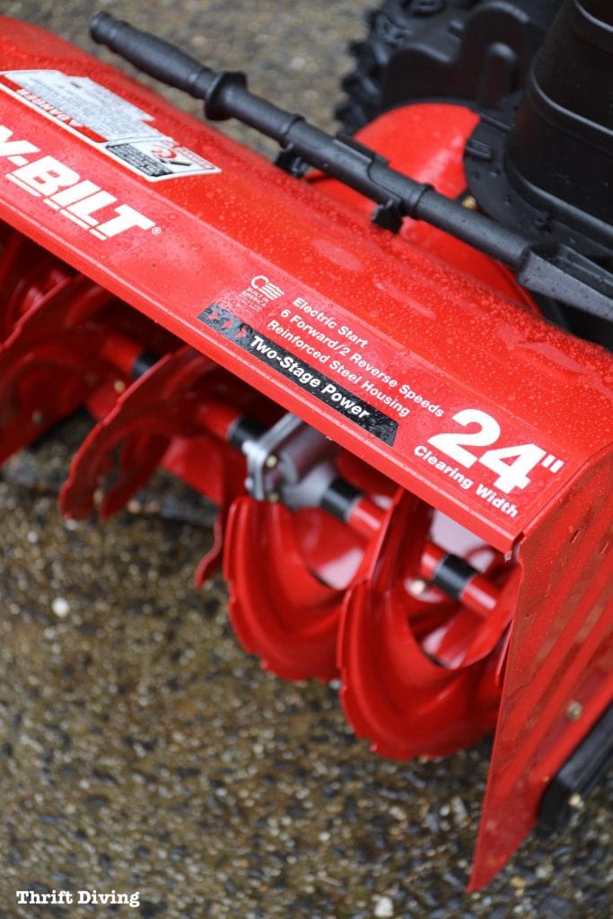 Troy-Bilt Storm 2410 Snow Blower - Prepare for the winter with 24 clearing width.
