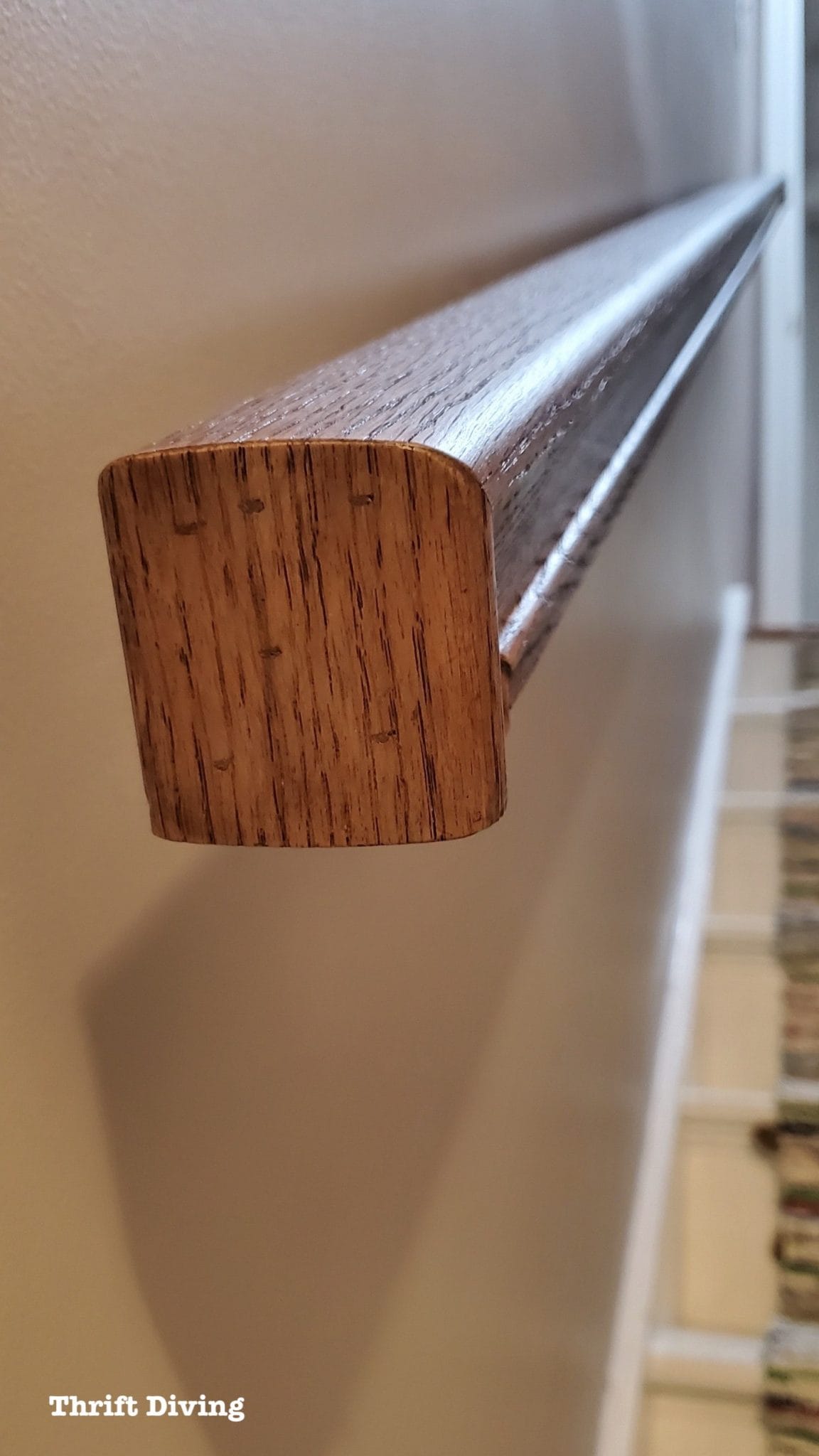 Installing a Staircase Handrail at My Basement Stairs