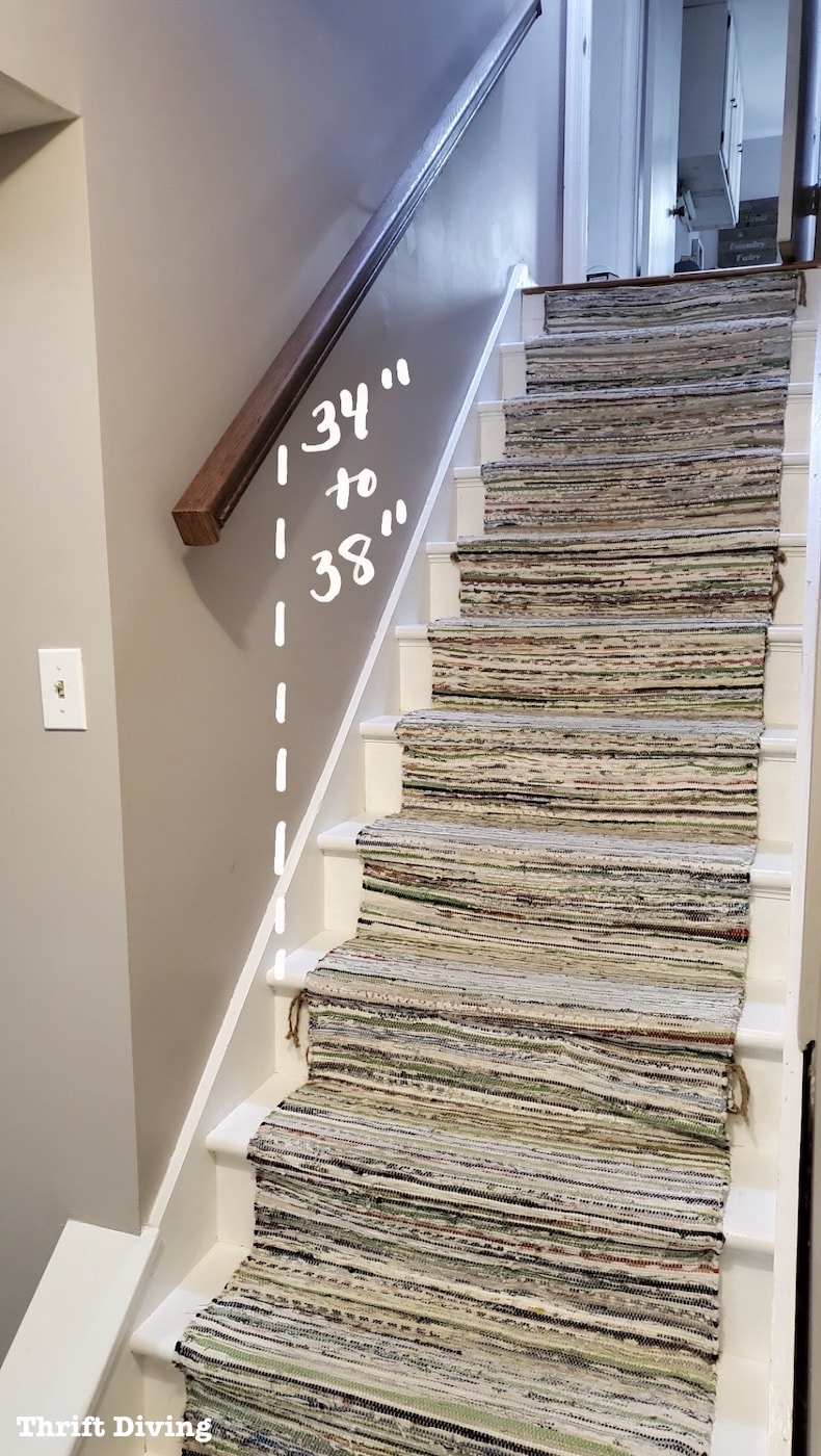 Installing A Staircase Handrail At My Basement Stairs