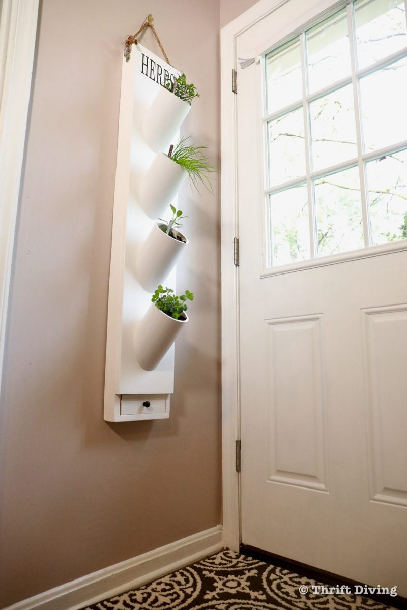 How to Make an Herb Garden Planter Using PVC Piping Thrift Diving Blog