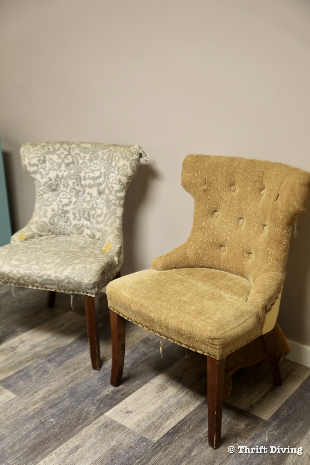 how to reupholster dining room chair