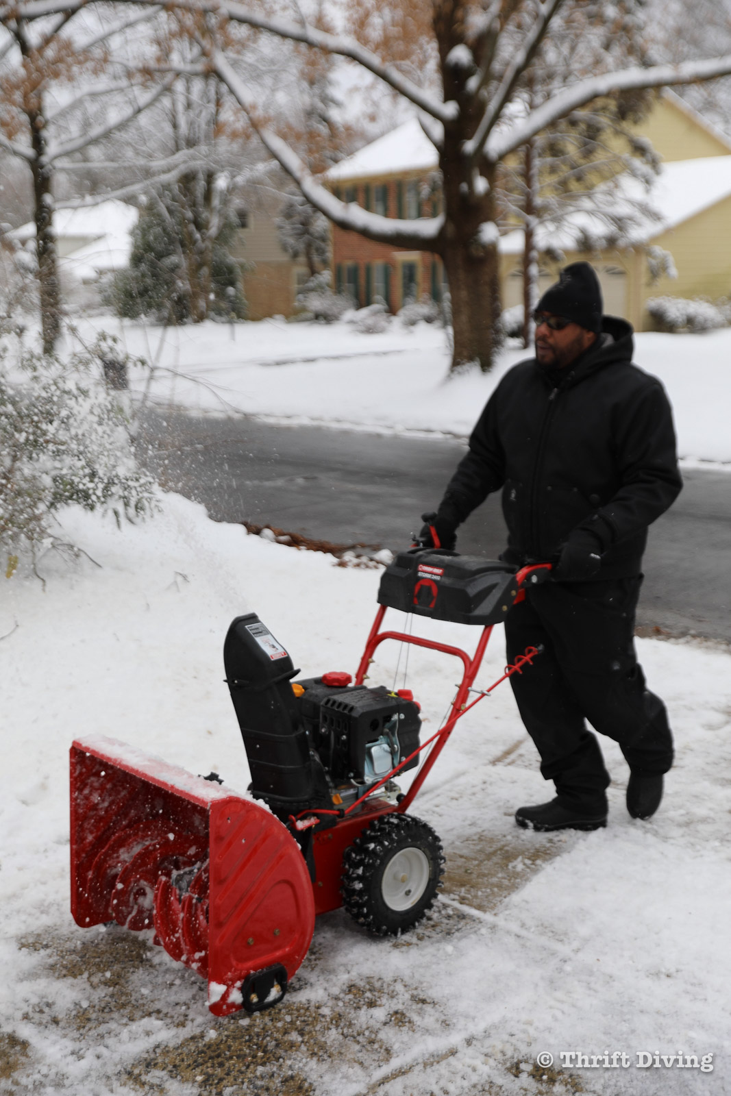 5 Questions You Must As Before Buying and Using a Snowblower - Snowblowers can be used on driveway grass and gravel - Thrift Diving