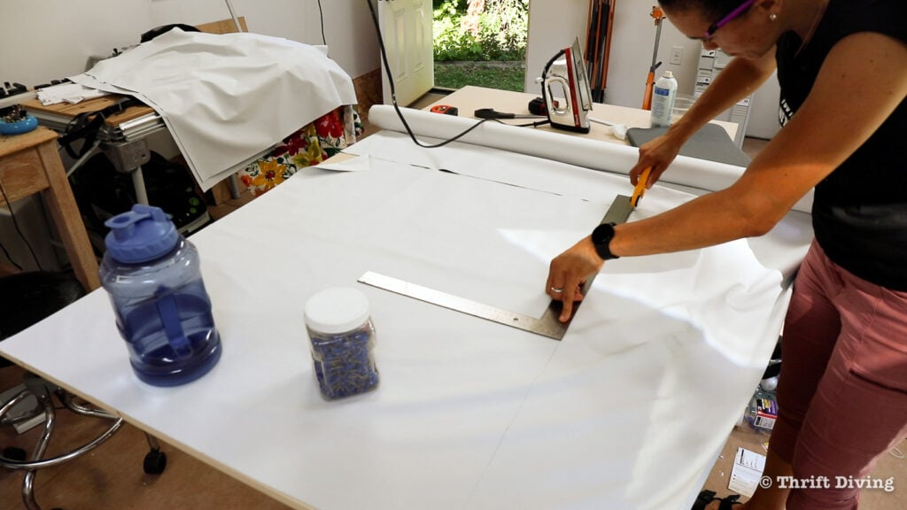 How to Make a DIY Roller Shade for Your Window!