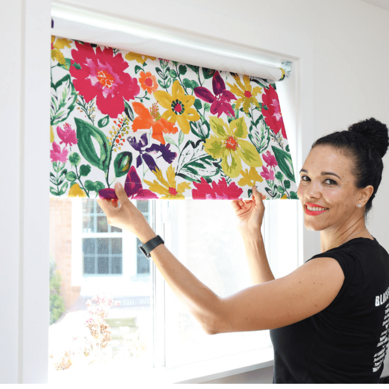 How to Make DIY Roller Shades for Your Windows!