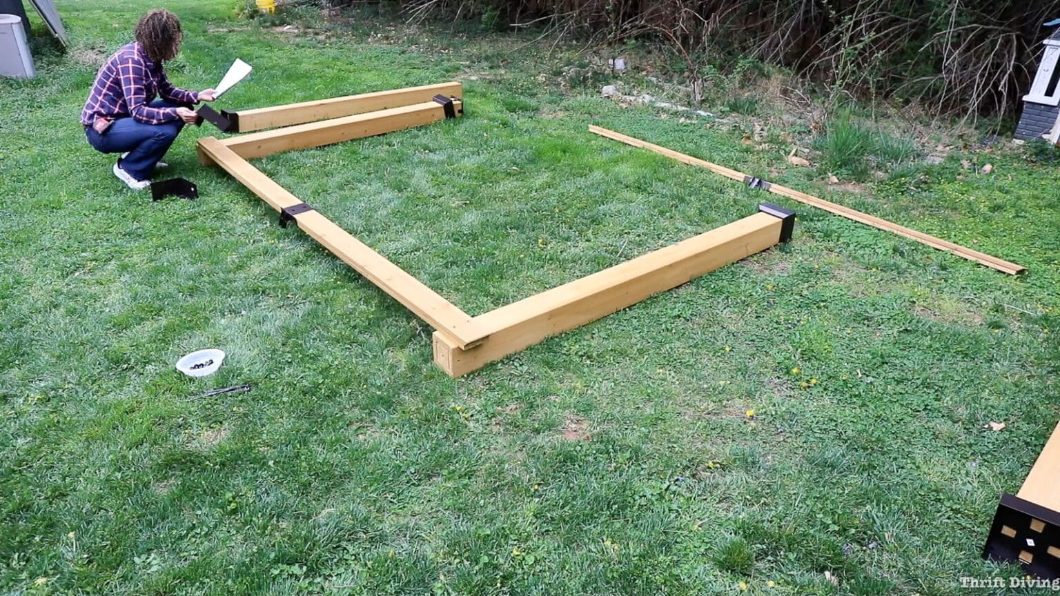 How to Put Up a Gazebo in Your Backyard Thrift Diving