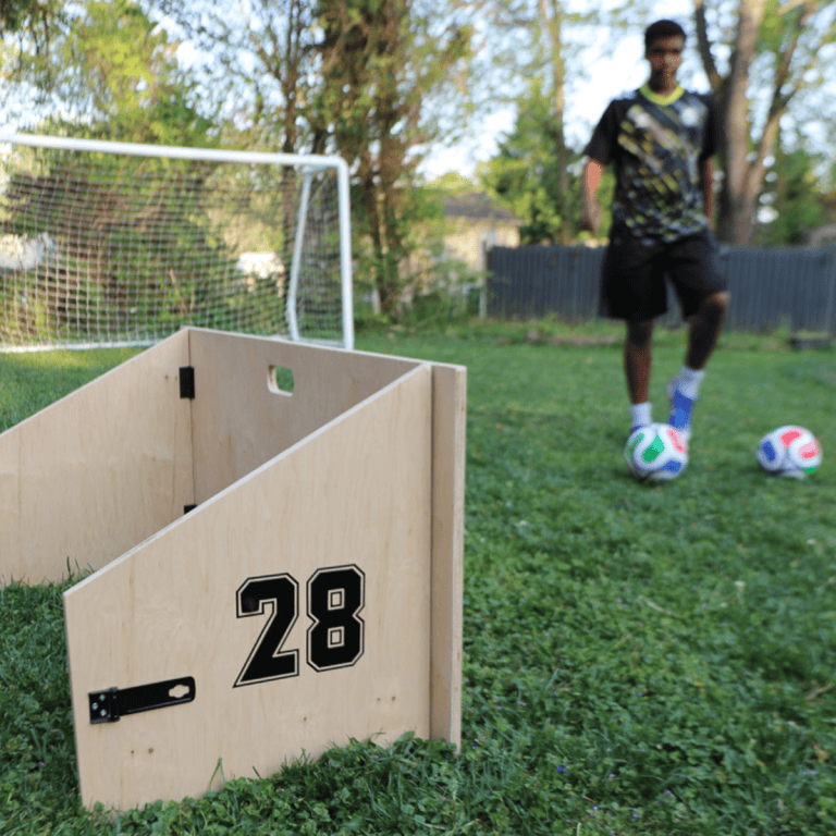 Build a Backyard DIY Soccer Rebounder!
