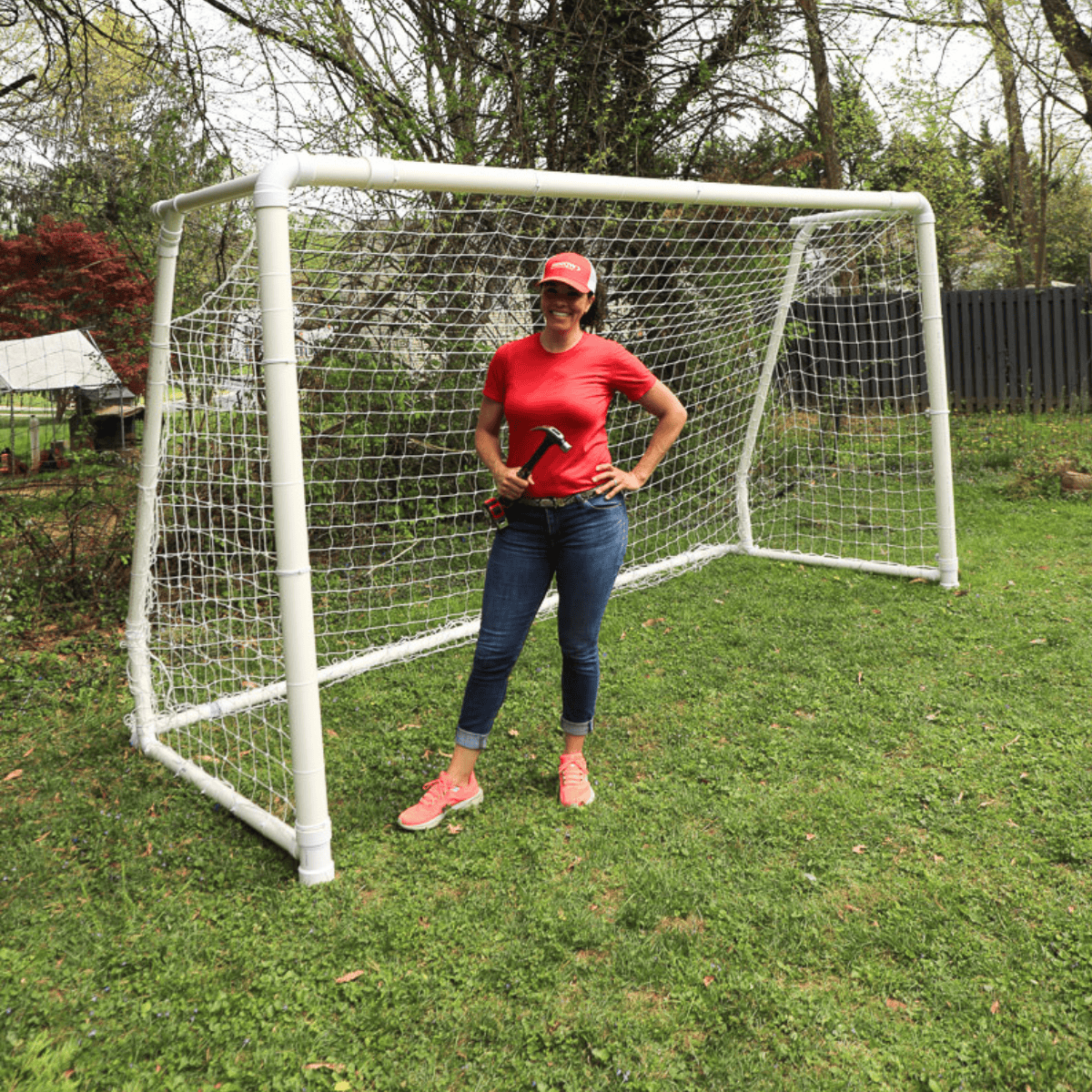 Build a Backyard Soccer Goal: Step by Step Tutorial!